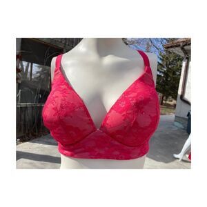 Victoria's Secret Body By V Bra Lightly Lined Plunge 36DD Pink